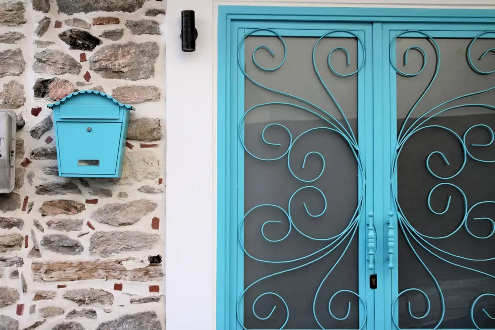 wrought iron front door cost